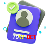 Tornar-se um membro do 79W Bet é muito simples